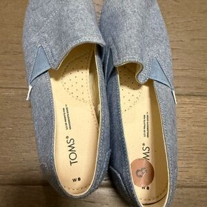 TOMS Women's Denim Blue Loafers